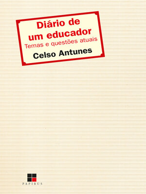 cover image of Diário de um educador